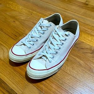 Chuck 70 vintage canvas - white converse, size 10.5